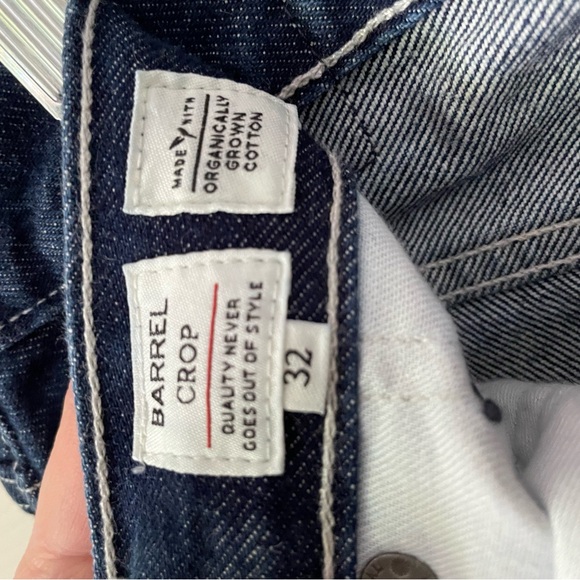 Levi’s Barrel Crop Jeans-100% organic cotton - Picture 4 of 5